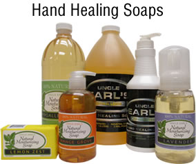 hand healing soaps